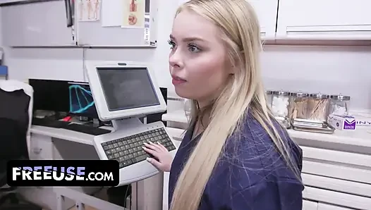 Thick  Haley Spades & Missa Mars Get Special Treatment From Perv Doctor
