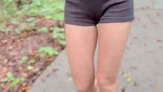 Amatör çıplak yürüyüş