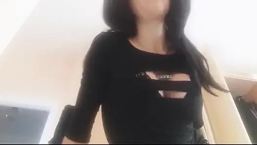 Genç bir m. seksi ve osuran kız