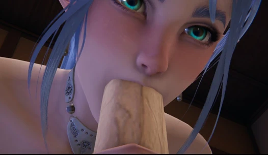 Elf 3D hentai sansürsüz SFM anime