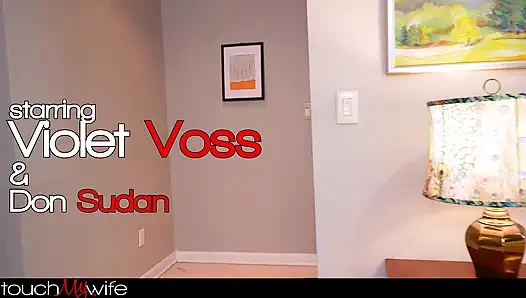 TouchMyWife - Goth Housewife Pays Off Gambler's Debt - Violet Voss