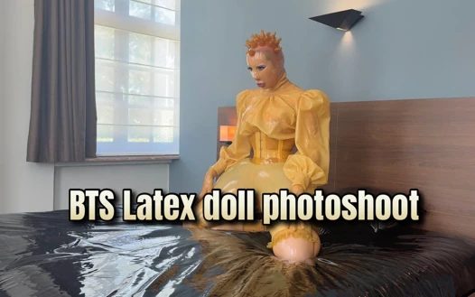 Bts lateks bebek fotoğraf çekimi