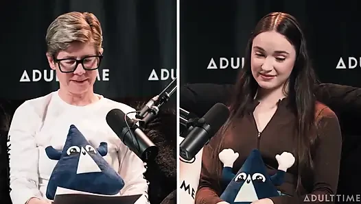 Hazel Moore her zaman tek başına seans sonrası! | Adult Time Podcast