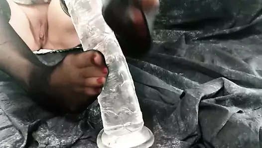 Cinsel ayak fetişi telefon video