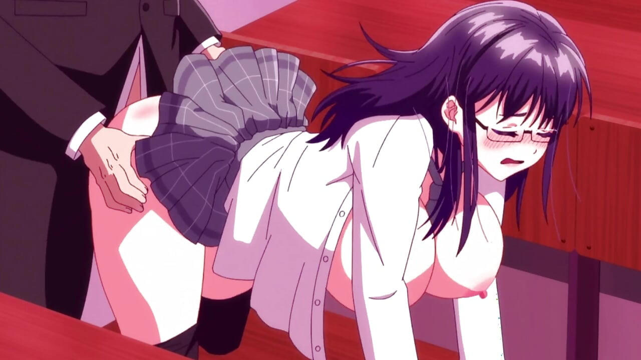 Azgın ve büyük memeli esmer öğretmen okulda sikiliyor - hentai