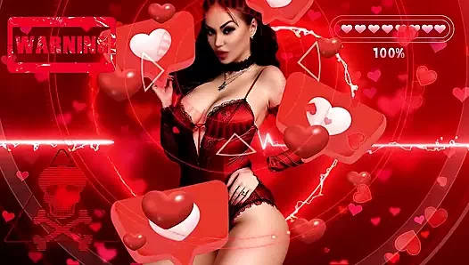 Sevgililer günü yeniden eğitim - yarak arzuları yüklendi