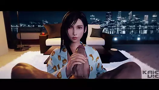 Tifa lockhart oral seks ve yüz