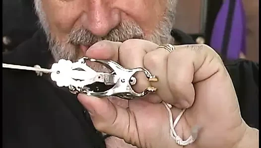 Çok sıcak köle eş