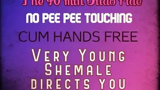 40 dakikalık dildo yolculuğu genç bir transeksüel tarafından yönetiliyor