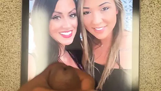 haley hughes &amp; leslie griffin için Cum haraç