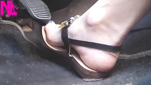 Solo soprani flip flop'larda manuel iletim ile seksi sürüş benim kalkan disel bravo