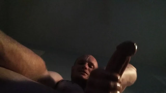 Slow Jerk Leads to Big Cumshot