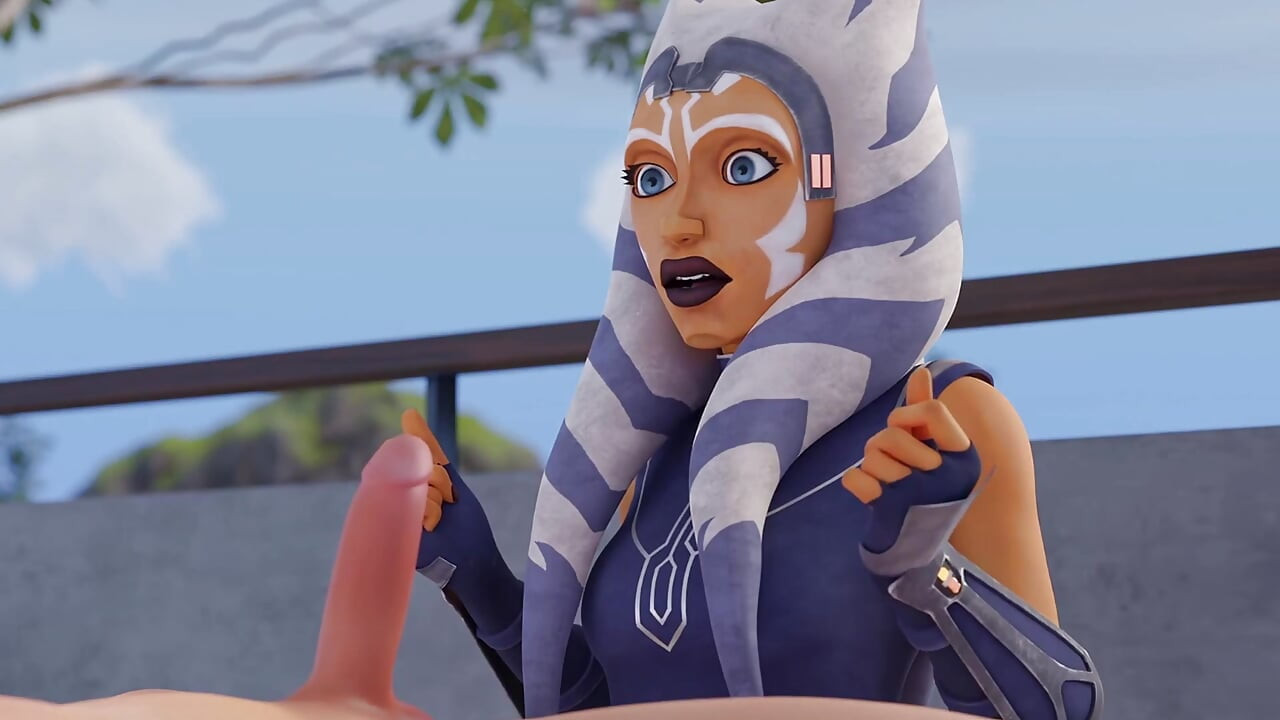 Ahsoka küçük yarak emiyor (çizgi film xxx)