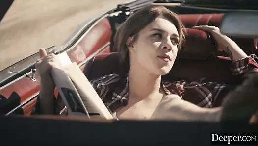 Daha derin. bf uyurken araba kaputunda seth &amp; gabbie fuck