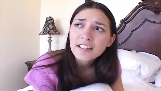 Sıcak genç bebek gets becerdin kaba ile büyük horoz