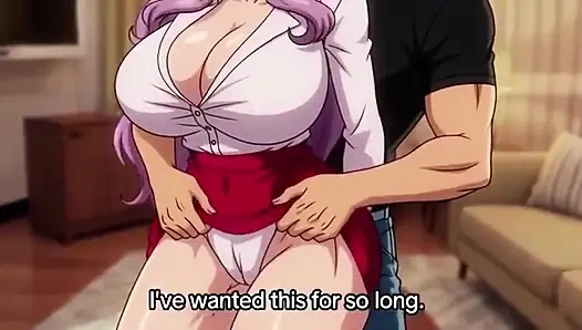 Azgın üvey anne evde kimse yokken üvey oğlu tarafından yakalanıyor