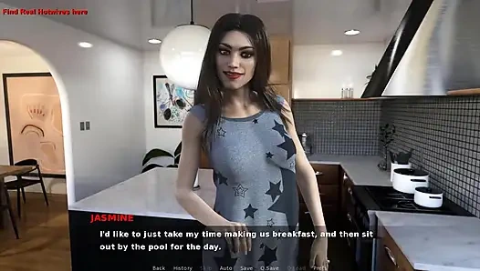 Jasmine, femme sexy pour la vie : la femme regarde son mari baiser sa meilleure amie, épisode 10