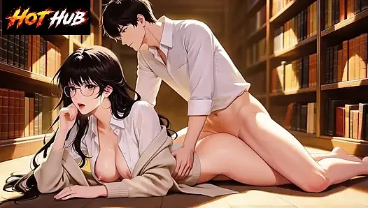 Seksi çift kütüphanede sikişiyor öğrenci öğretmeni kütüphanenin içinde sikiyor