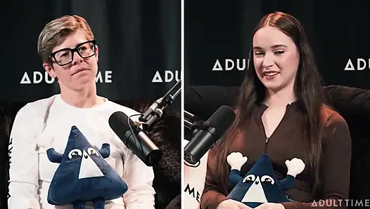 Hazel Moore her zaman tek başına seans sonrası! | Adult Time Podcast