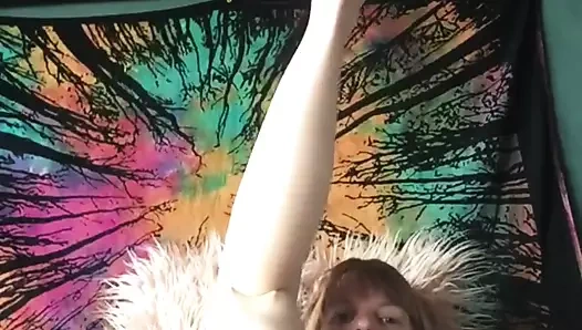 Zevk için kendimi orgazm