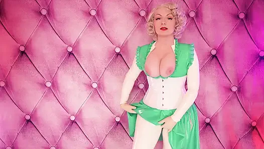 Senin için ateşli tıbbi muayene... 31 talimatı ile - lateks lastik fetişi orta yaşlı seksi kadın (Arya Grander)