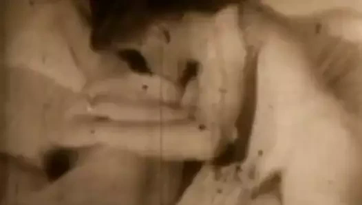 Boy Fingering MILF's Vagina (1950s Vintage)