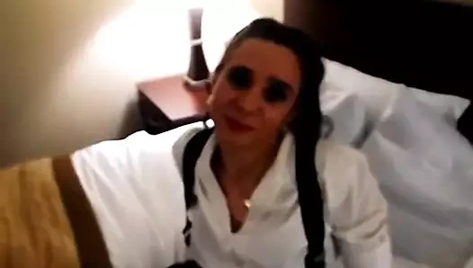 Daha iyi bir not için bayan sable'ı sikiyor