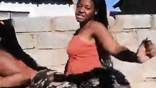 seksi Afrika kızlar 1