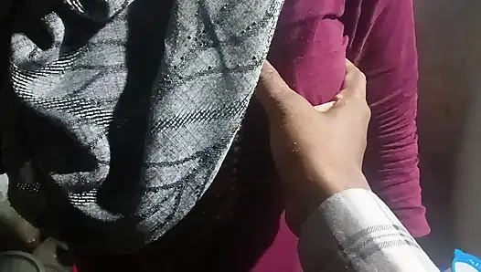 Hintli kadın Gharelu India Villages