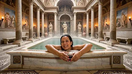 ADAMANDEVE VE LUPO ILE ATEŞLI IMPARATORLUK GRUP SEKS ZIYAFETI