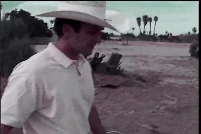 Hot white cowboy gets his stiff tool blown by eager black