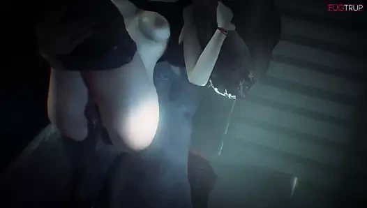 Devil sikikleri sevimli kız