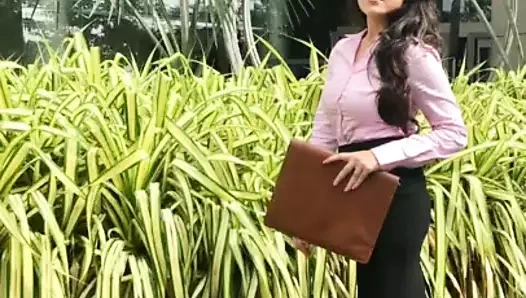 Simran Dhanwani Jerk Off Challange