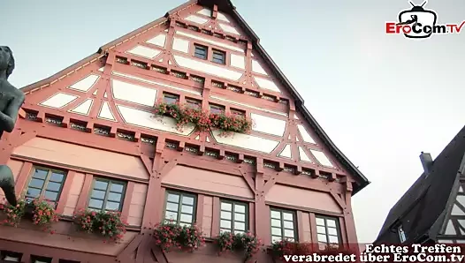 Almanya'da döküm - kullanıcı milf ile ilk kez porno yapıyor