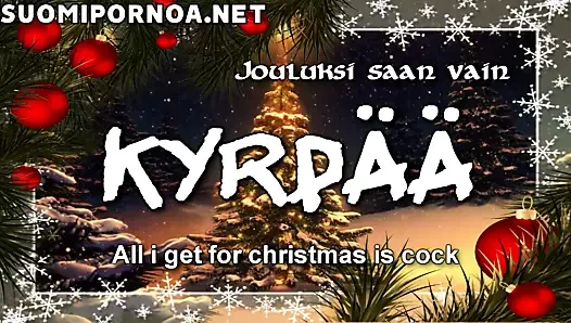 Finlandiya'dan 18 yaşındaki ufacık - komik Noel