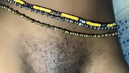 Ateşli zenci bebek önden ve arkadan görünüm bakış açısı yakın çekim