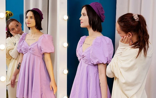 Flexi mannequin gerçek bebek dildo sikiliyor