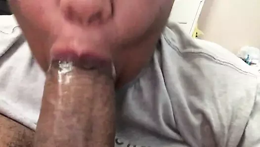 Abanoz emme bazı kalın çük