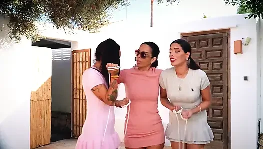 Lola lu ve lana missbehaved öğrencileri için disiplinli bir gün hd