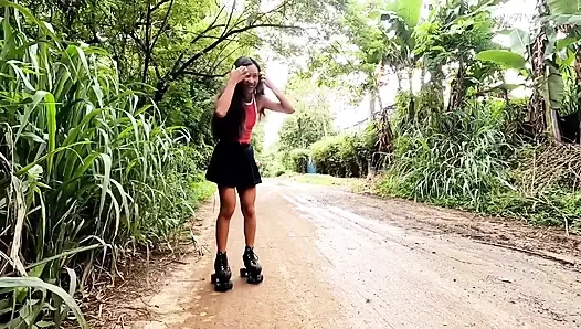 Naughty Rollerskater