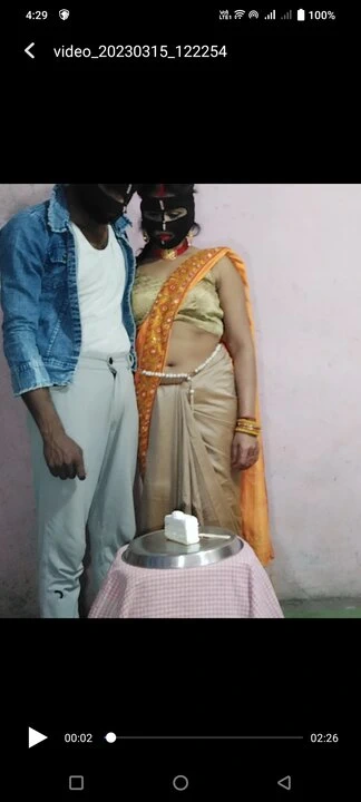 Sagita yenge ki pahli saalgirah maine apne sath manaya.