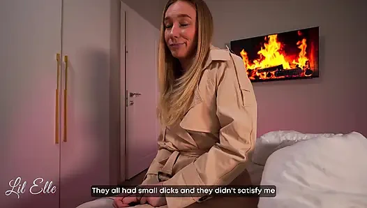 Gerçek büyük memeli kız arkadaşımın kız kardeşiyle yanlışlıkla seks - lil elle