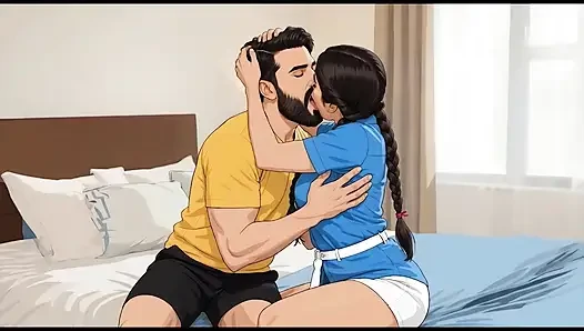 Hırsız süper pazarda cezalandırılıyor