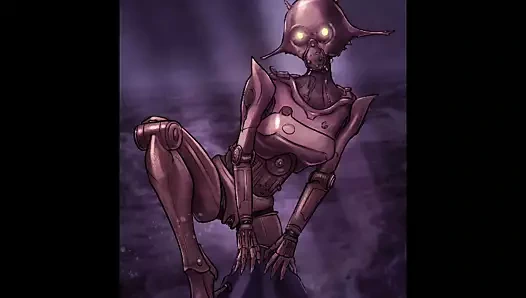 Yıldız savaşları berrythelothcat tarafından yağlanmış droid emmie