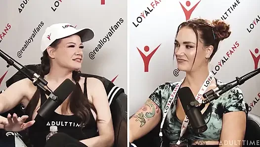 Siri Dahl grup seks partisi*es ve porno ödülleri | Siri Dahl ile Avn Özel | Adult Time Podcast
