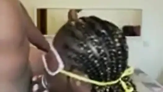 Büyük götlü Afrikalı kadın sabah ilk iş yarağıma çok geldi