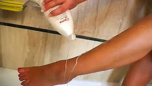 Mükemmel büyük memeli piliç mastürbasyonu