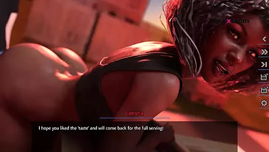 Arzu rüyaları - Alex Latisha'nın götünü parmaklıyor