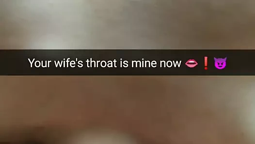 Senin karın, ama benim seks oyuncağım ve sürtük kölem! - sütlü mari