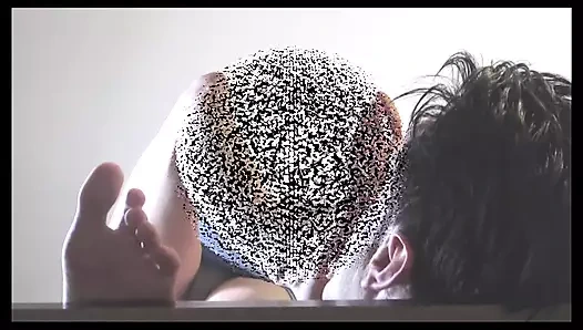 Missy'nin yakın çekim tek yalama